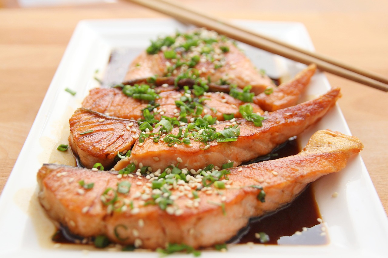 food, salmon, teriyaki, fish, eat, dish, restaurant, meal, healthy, healthy meal, savory, food photography, food, food, food, food, nature, food, salmon, fish, fish, fish, restaurant