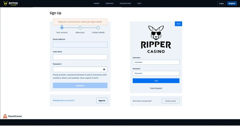 Learn about ripper casino bonus